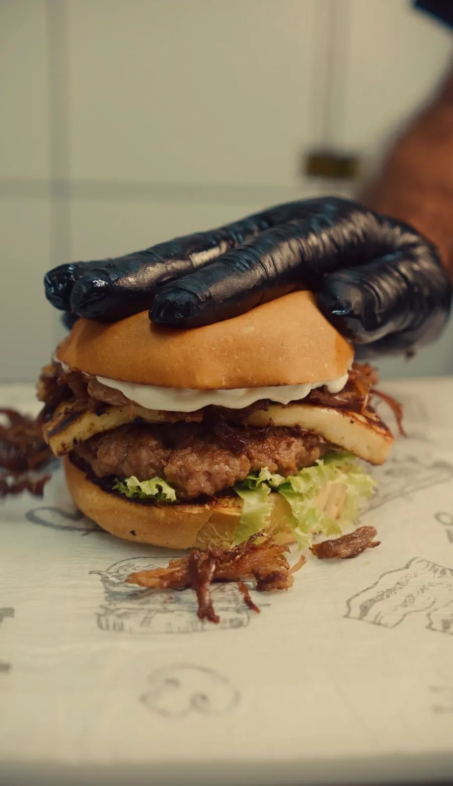 Depois: Burguer Grill